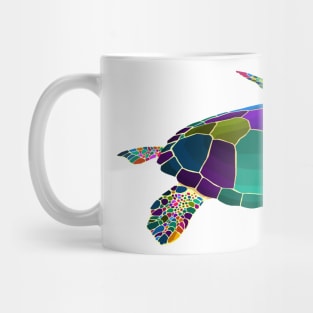 Turtle Pop Art Mug